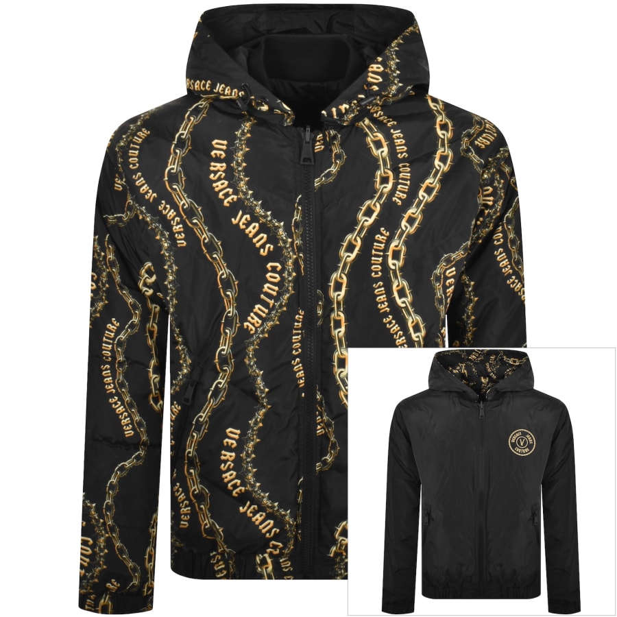 Versace jeans reversible jacket hotsell